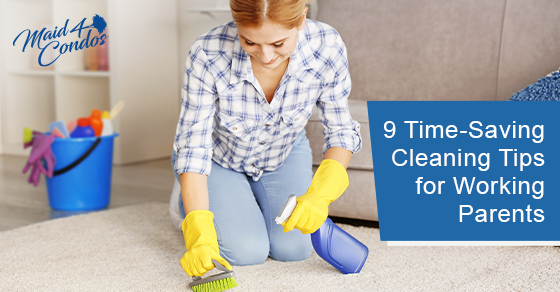 9 time-saving cleaning tips for working parents
